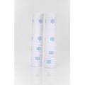 White with Blue Snowflake BLING Spirit Sleeve Size A